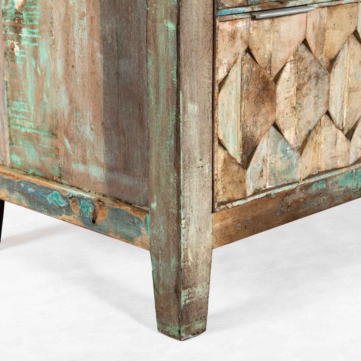 Ibiza 57" Dresser in Vintage Teal Reclaimed Wood by Home Trends & Design at Eve Furniture