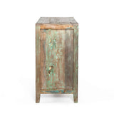 Ibiza 57" Dresser in Vintage Teal Reclaimed Wood by Home Trends & Design at Eve Furniture