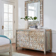 Ibiza 57" Dresser in Vintage Teal Reclaimed Wood by Home Trends & Design at Eve Furniture