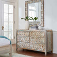 Ibiza 57" Dresser in Vintage Teal Reclaimed Wood by Home Trends & Design at Eve Furniture