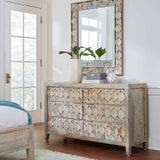 Ibiza 57" Dresser in Vintage Teal Reclaimed Wood by Home Trends & Design at Eve Furniture