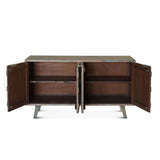 Ibiza 61" Sideboard in Vintage Teal Reclaimed Wood by Home Trends & Design at Eve Furniture