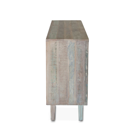 Ibiza 61" Sideboard in Vintage Teal Reclaimed Wood by Home Trends & Design at Eve Furniture