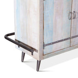 Ibiza 62" Bar in Vintage Teal Reclaimed Wood by Home Trends & Design at Eve Furniture