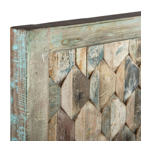Ibiza Queen Bed in Vintage Teal Reclaimed Wood by Home Trends & Design at Eve Furniture