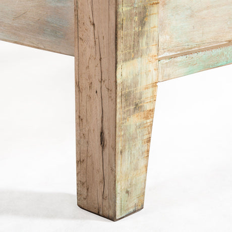 Ibiza Queen Bed in Vintage Teal Reclaimed Wood by Home Trends & Design at Eve Furniture