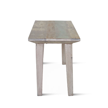 Ibizia 60" Storage Bench in Vintage Teal Reclaimed Wood by Home Trends & Design at Eve Furniture