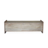 Ibizia 60" Storage Bench in Vintage Teal Reclaimed Wood by Home Trends & Design at Eve Furniture