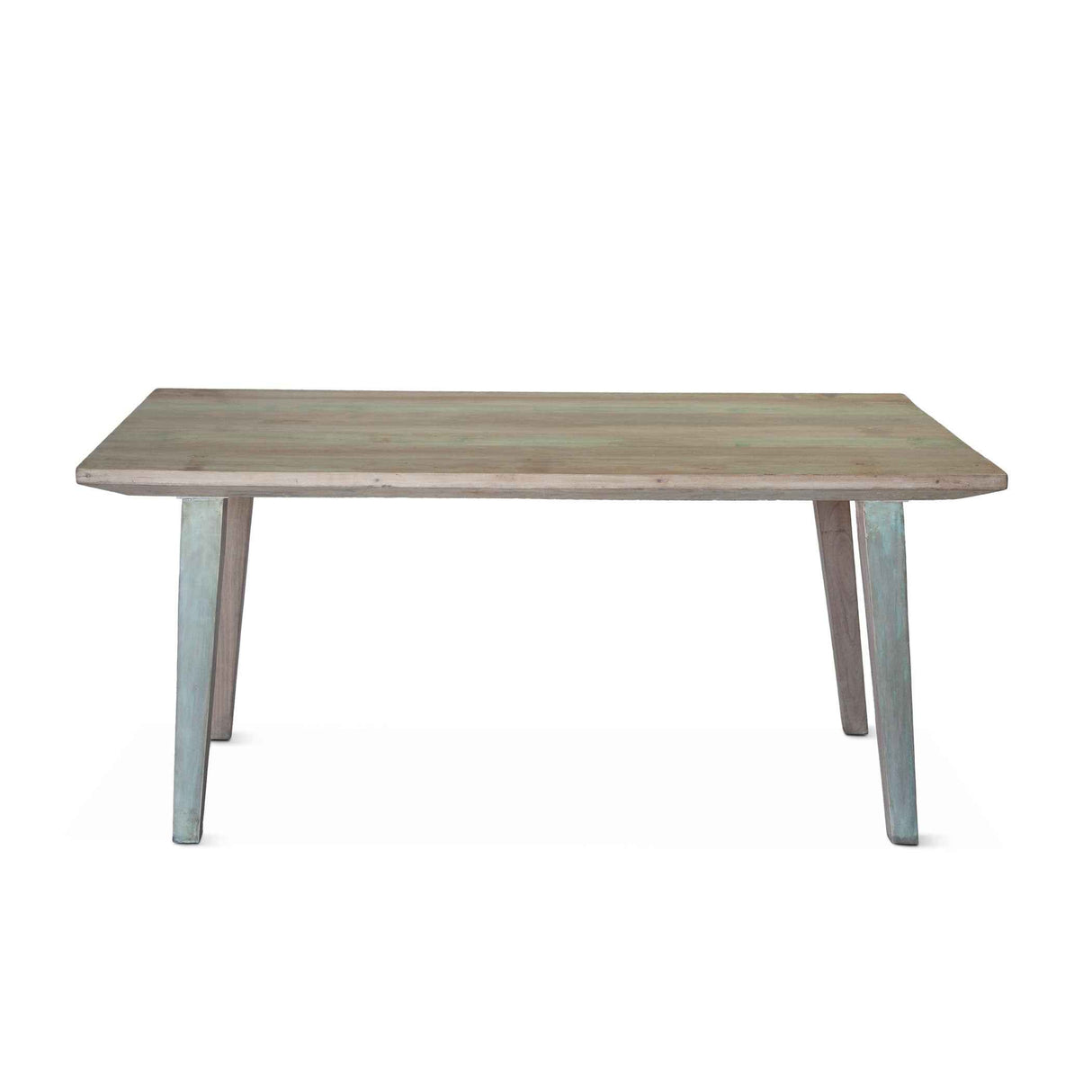 Ibizia 66" Dining Table in Vintage Teal Reclaimed Wood by Home Trends & Design at Eve Furniture