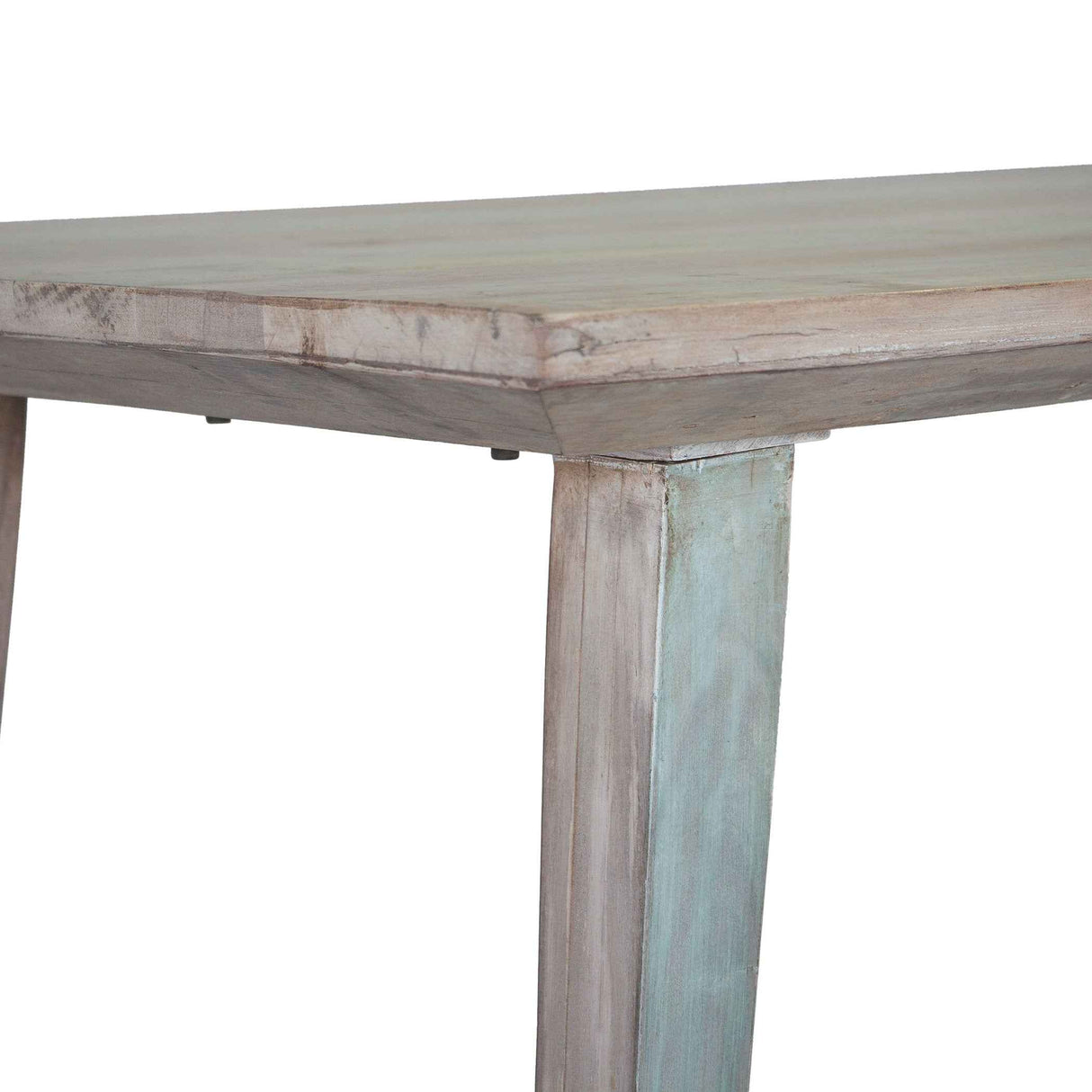 Ibizia 66" Dining Table in Vintage Teal Reclaimed Wood by Home Trends & Design at Eve Furniture