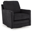 Icaman Onyx Swivel Chair by Ashley at Eve Furniture
