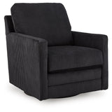 Icaman Onyx Swivel Chair by Ashley at Eve Furniture