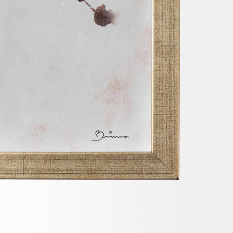 Icarus II by Mercana Studio a Hand Embellished Textured Framed Art Print Matted under Glass by Mercana at Eve Furniture