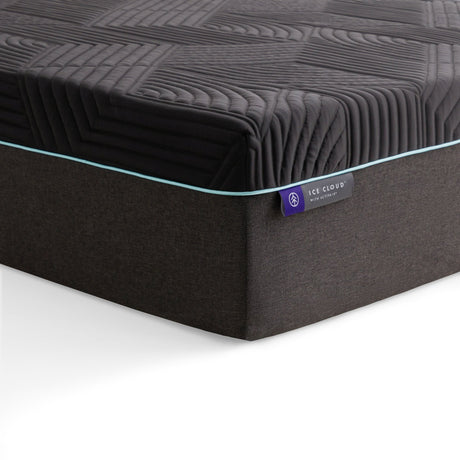 Ice Cloud ActivAir Gray King Mattress by Malouf at Eve Furniture