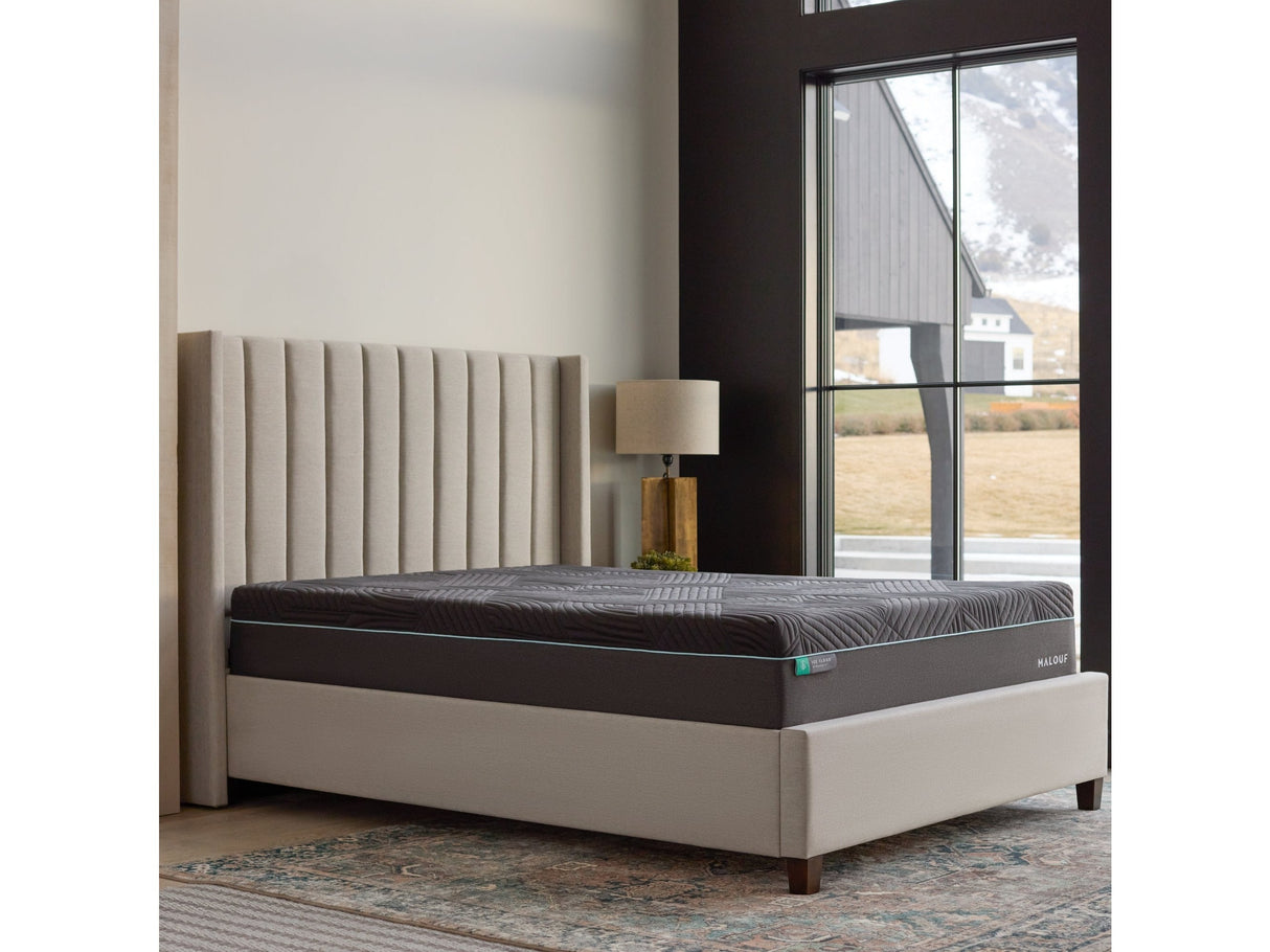 Ice Cloud AeroFlex Gray King Mattress by Malouf at Eve Furniture