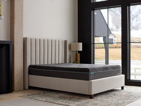 Ice Cloud Cool Sync Gray Cal King Mattress by Malouf at Eve Furniture
