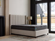 Ice Cloud Cool Sync Gray King Mattress by Malouf at Eve Furniture
