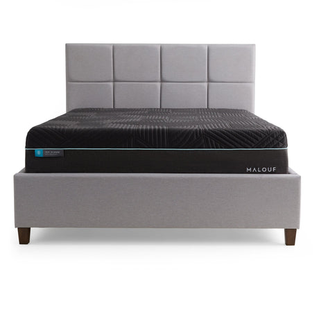 Ice Cloud Cool Sync Gray Twin XL Mattress by Malouf at Eve Furniture