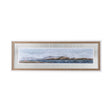 Icelandic Seascape by Jonathan Klassen Hand Embellished Textured Framed Art Print Matted under Glass by Mercana at Eve Furniture