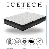Icetech 10" Euro Top Full Mattress by Happy Homes at Eve Furniture