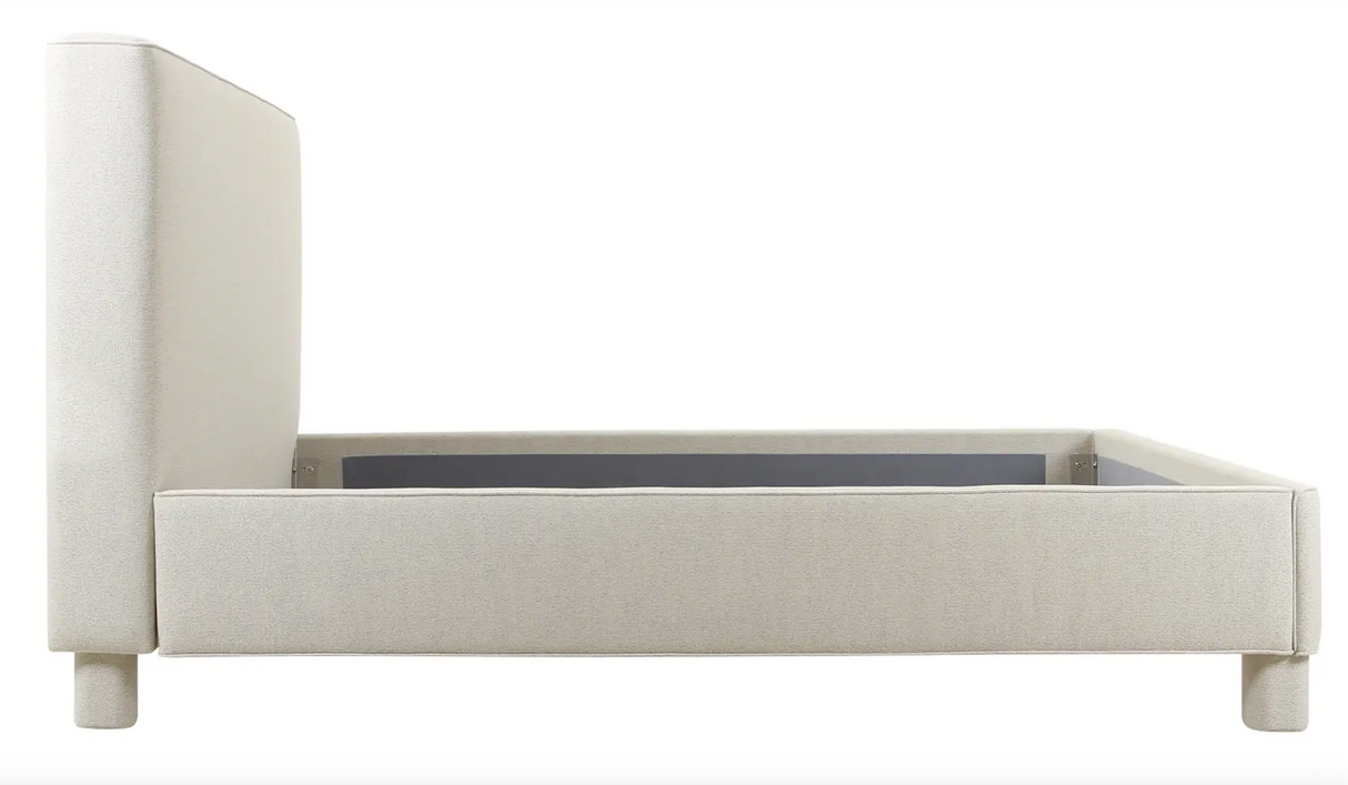 Ichigo King Bed Light Grey by Moe's Home at Eve Furniture