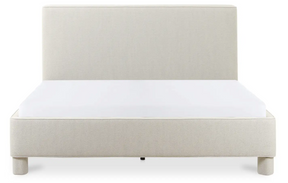 Ichigo King Bed Light Grey by Moe's Home at Eve Furniture