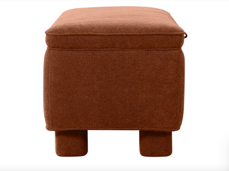 Ichigo Storage Bench Deep Orange by Moe's Home at Eve Furniture