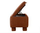 Ichigo Storage Bench Deep Orange by Moe's Home at Eve Furniture