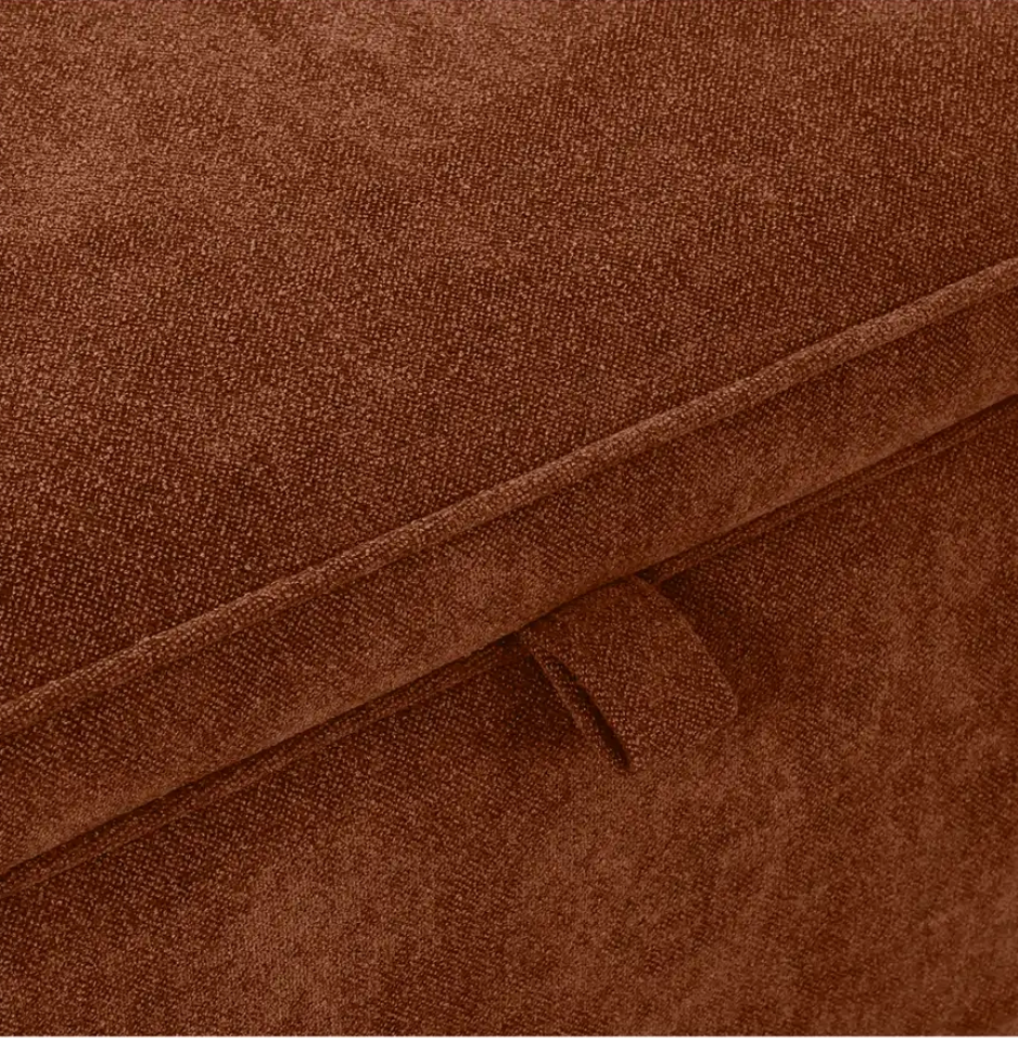 Ichigo Storage Bench Deep Orange by Moe's Home at Eve Furniture