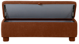 Ichigo Storage Bench Deep Orange by Moe's Home at Eve Furniture