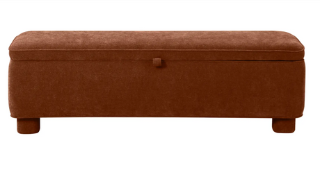 Ichigo Storage Bench Deep Orange by Moe's Home at Eve Furniture