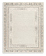 Idaman Taupe/Brown Large Rug by Ashley at Eve Furniture