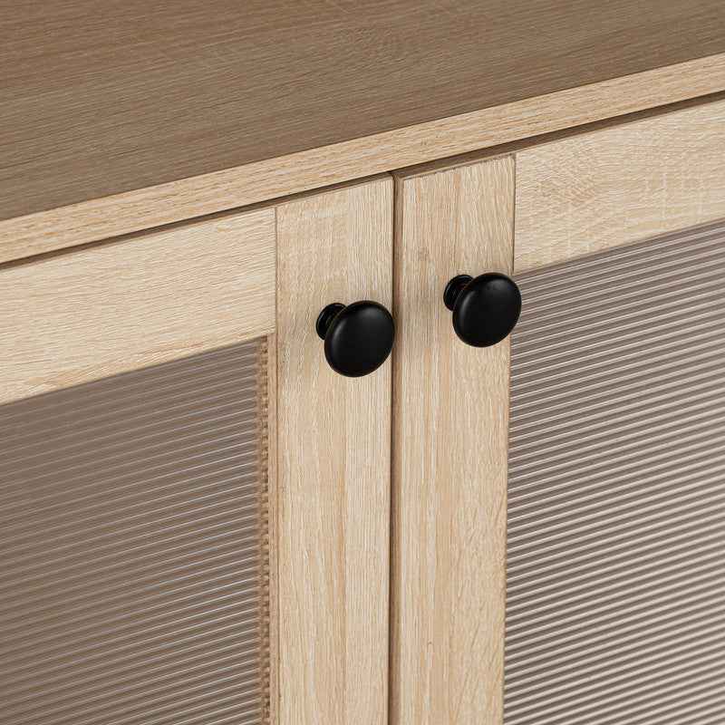 Idanha Natural TV Stand by Furniture of America at Eve Furniture