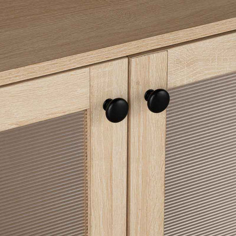 Idanha Natural TV Stand by Furniture of America at Eve Furniture