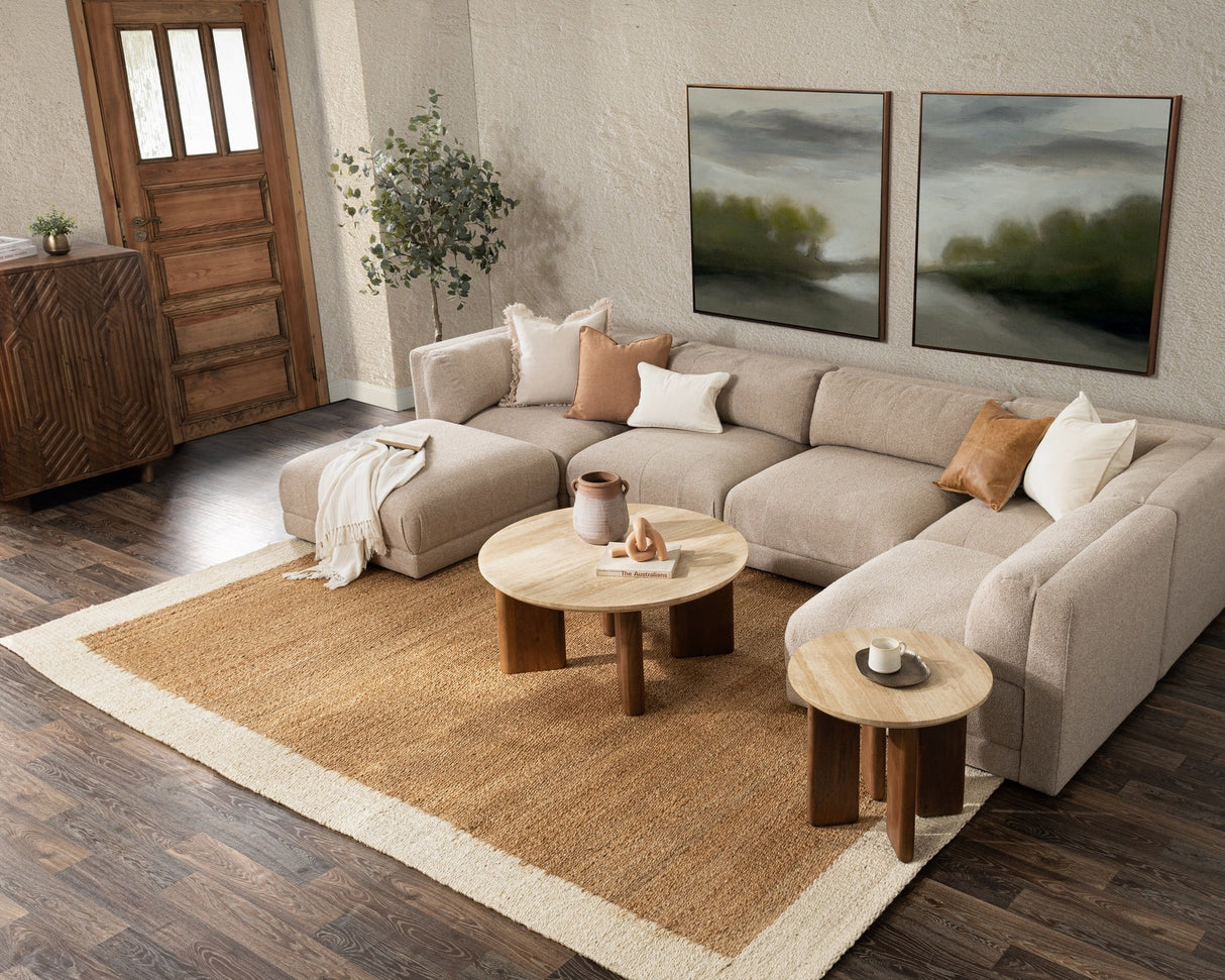 Idella Coffee Table - Tan by Classic Home at Eve Furniture