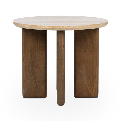 Idella Tan 24" End Table by Classic Home at Eve Furniture