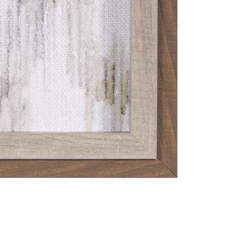Ikat Patterns I by Silvia Krause a Hand Embellished Textured Framed Art Print by Mercana at Eve Furniture
