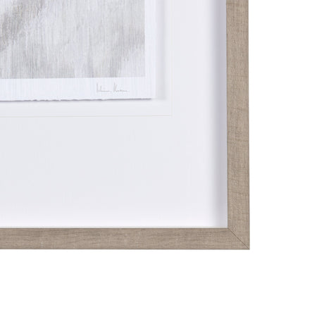 Ikat Patterns V by Silvia Krause a Hand Embellished Textured Framed Art Print Matted under Glass by Mercana at Eve Furniture