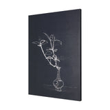 Ikebana Dark I by Mercana Studio a Hand Embellished Textured Canvas by Mercana at Eve Furniture