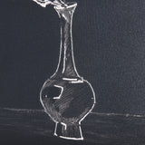 Ikebana Dark I by Mercana Studio a Hand Embellished Textured Canvas by Mercana at Eve Furniture