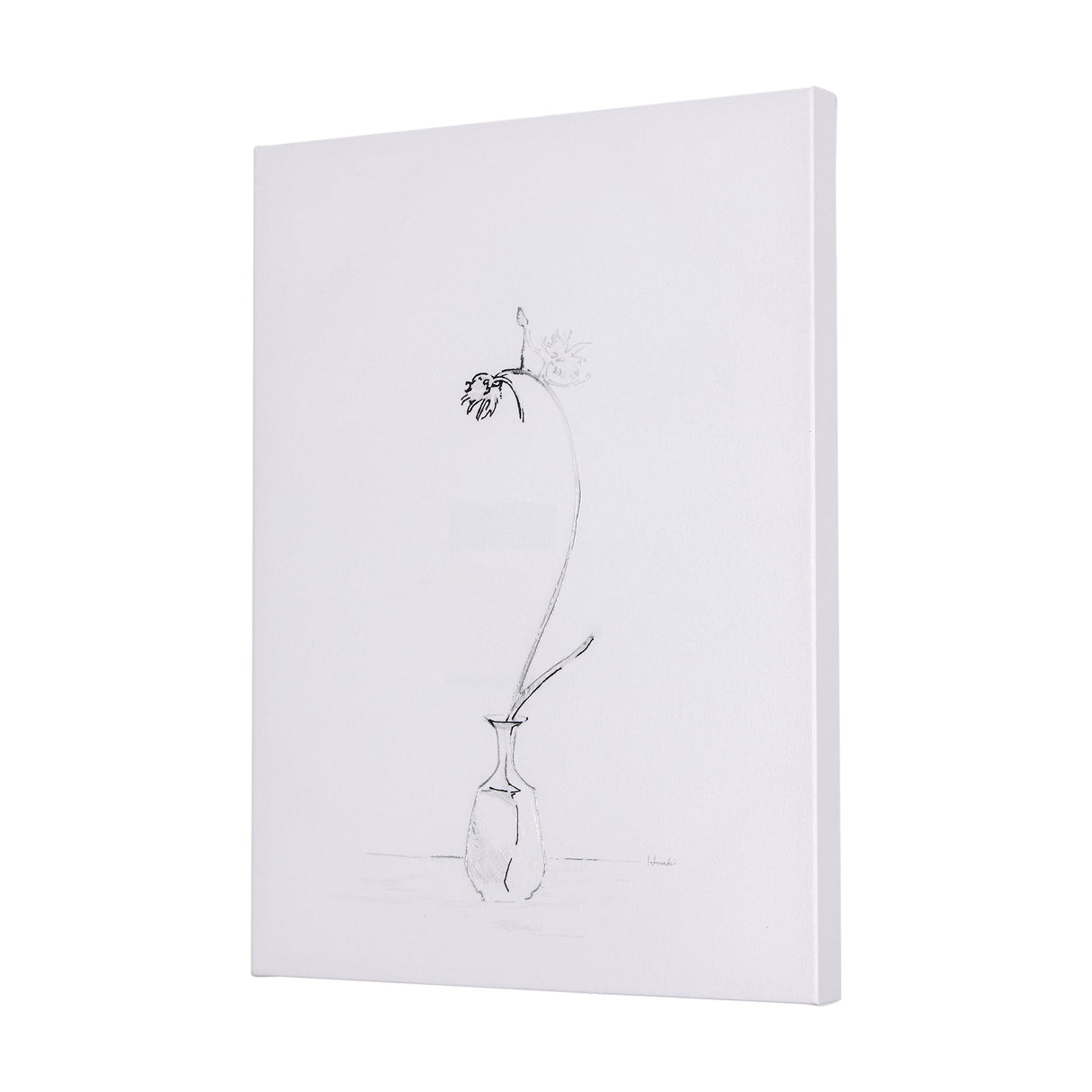 Ikebana Light II by Mercana Studio a Hand Embellished Textured Canvas by Mercana at Eve Furniture