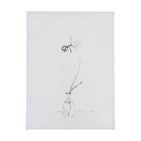 Ikebana Light II by Mercana Studio a Hand Embellished Textured Canvas by Mercana at Eve Furniture