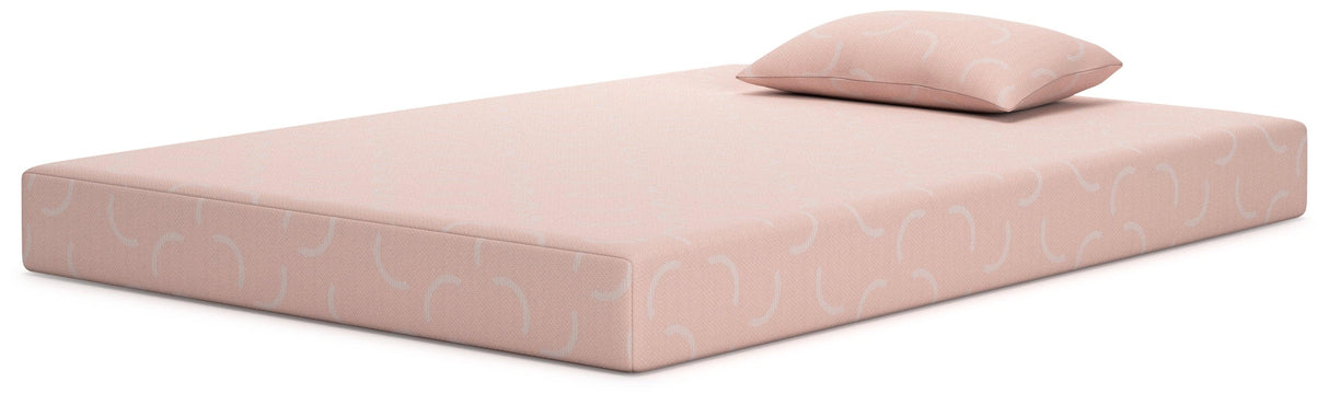 iKidz Coral Coral Full Mattress and Pillow by Ashley at Eve Furniture