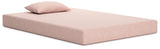 iKidz Coral Coral Twin Mattress and Pillow