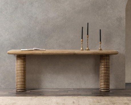 Ilaria Console Table - Sand Washed by Classic Home at Eve Furniture