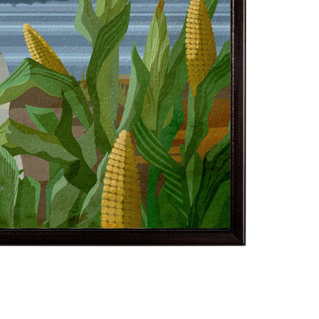 Illinois Go USA (SM) by Mercana Studio a Hand Embellished Decograph Framed Art Print by Mercana at Eve Furniture