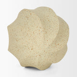 Imani Large Sculptural Textured Beige Metal Decorative Orb Object by Mercana at Eve Furniture