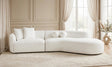 Mia Beige Fabric Sectional by Happy Homes at Eve Furniture