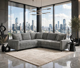 Stella Gray Sectional by Happy Homes at Eve Furniture