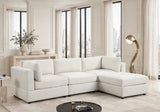 Milan Beige 4-Piece Performance Fabric Modular Sectional by Happy Homes at Eve Furniture